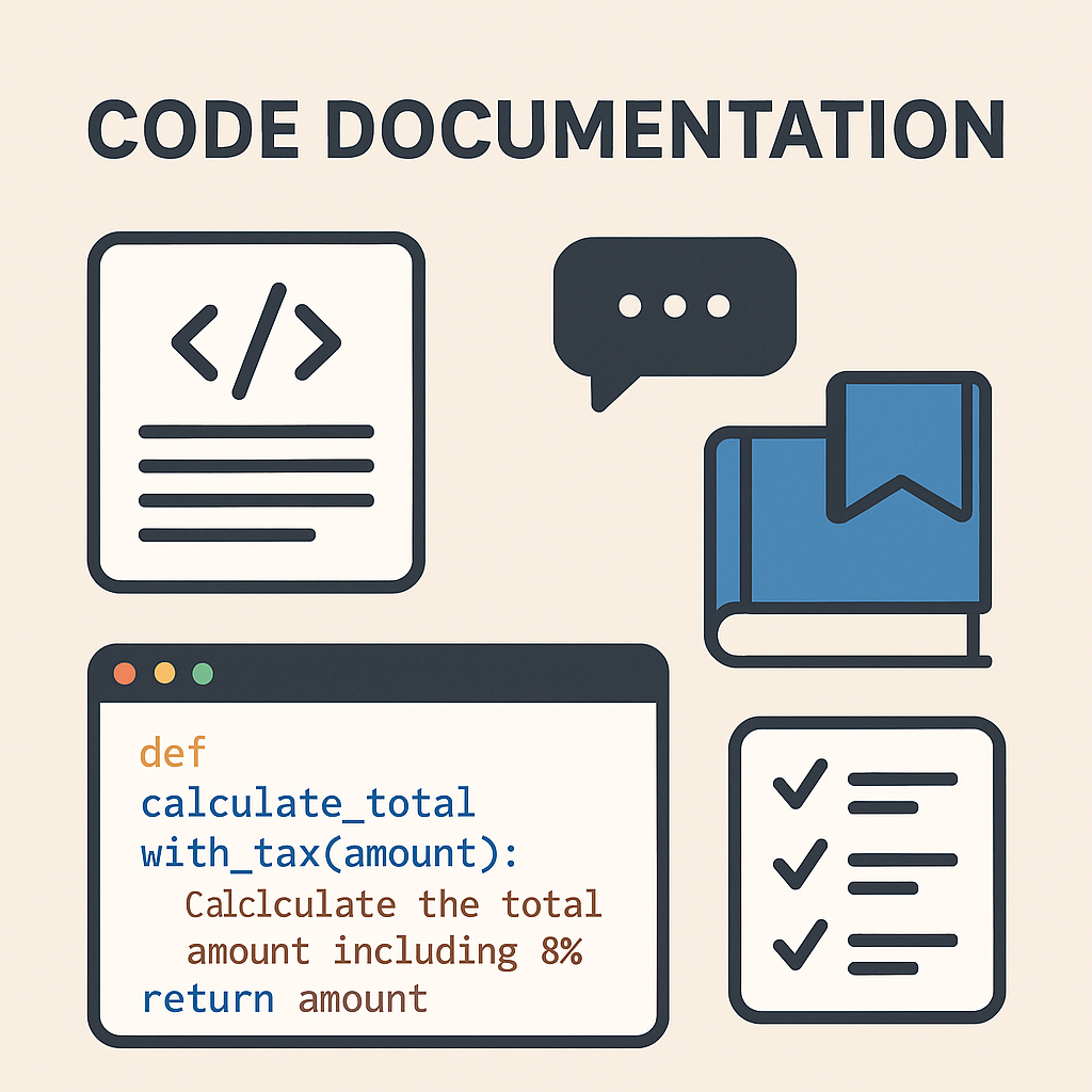 Code documentation illustration